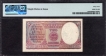 PMG Graded 64 Choice Uncirculated Two Rupees Banknote of King George VI Signed by C D Deshmukh of 1943.