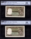 Five Rupees Banknotes of King George VI Signed by C D Deshmukh of 1944 Graded by  PCGS 64 Choice UNC Details