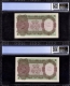 Five Rupees Banknotes of King George VI Signed by C D Deshmukh of 1944 Graded by  PCGS 64 Choice UNC Details