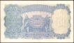 Ten Rupees Banknote of King George VI Signed by J B Taylor of 1938.