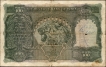 One Hundred Rupees Banknote of King George VI Signed by C D Deshmukh of 1938 of Delhi Circle.