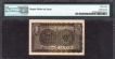 PMG Graded 64 Choice Uncirculated One Rupee Banknote Signed by G S Melkote of Hyderabad State of 1946.