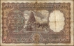 Incorrect Hindi One Thousand Rupees Banknote Signed by B Rama Rau of 1954 of Delhi Circle .