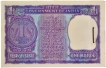 One Rupee Banknotes Bundle Signed by I G Patel of Republic India of 1968.