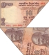  Extra Paper and Cutting Error Ten Rupees Banknote Signed by D Subbarao of Republic India of 2011.