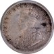 PCGS AU 55 Graded Error Lakhi Brockage Silver One Rupee Coin of King George V.