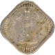 Nickel Error 5 Paisa Coin of Calcutta Mint Republic India of 1965.