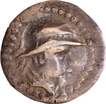 Silver Obol Coin of Eucratides I of Indo Greeks.