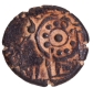 Copper Kasu Coin of Hoysala Dynasty.