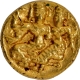 Gold Half Varaha Coin of Sasashivaraya of Vijayanagara Empire.