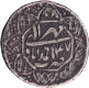 Mughal Empire Akbar Ahmadabad Mint Silver Rupee Coin with Lozenge star.