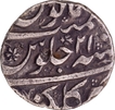  Golkonda  Mint  Silver Half Rupee 21  RY Coin of Aurangzeb Alamgir.