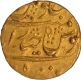 Gold Mohur Coin of Shah Alam Bahadur of Farkhanda Bunyad Haidarabad Mint.