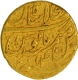 Mughal Empire Muhammad Shah Shahjahanabad Dar ul Khilafa Mint Gold Mohur.