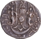 Very Rare Silver One Eighth Rupee Coin of Wajid Ali Shah of Lakhnau Mint of Awadh.