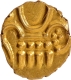 Cochin Unattributed Gold Fanam Coin.