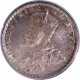 Rare PCGS as MS 64 Graded Silver Half Rupee Coin of King George V of Calcutta Mint of 1921.