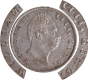 Exceedingly Rare Silver One Rupee Coin of King William IIII of the year 1835 of Calcutta Mint.