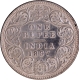 Very Rare Silver One Rupee Coin of Victoria Empress of Bombay Mint of 1897.