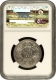 Rare NGC MS 63 Graded Silver One Rupee Coin of King George V of Bombay Mint of 1921.