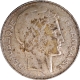 Silver Twenty Francs Coin of Third Republic of France of 1933.