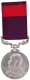 Silver Medal of King Edward VII of Indian Army Long Service and Good Conduct.