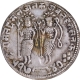 Silver Ramatanka Token of Mid 19th Century with Lord Ram, Sita & Hanuman.