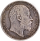 Rare Error Silver One Rupee Coin of King Edward VII of Calcutta Mint of 1907.