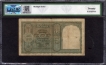 PMCS Graded 20 Very Fine Five Rupees Banknote of King George VI Signed by C D Deshmukh of 1947.