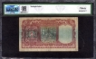 PMCS Graded  30 Very Fine Five Rupees Banknote of King George VI Signed by J B Taylor of 1938 of Burma Issue.