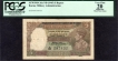 PCGS Graded 20 Very Fine Five Rupees Banknote of King George VI Signed by J B Taylor of 1945 of Burma Issue.