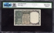 PMCS  Graded 64 UNC One Rupee Banknote Signed by K R K  Menon of Republic India of 1949.