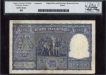 Legacy Graded  40 Extremely Fine  One Hundred Rupees Banknote Signed by B Rama Rau of Republic India of 1953 of Kanpur Circle.