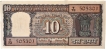 Ten Rupees Banknotes Bundle Signed by Manmohan Singh of Republic India of 1983.