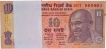 Ten Rupees Banknotes Bundle Signed by Y V  Reddy of Republic India of 2008.