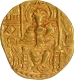 Very Rare Gold Dinar of Vasudeva II of Kushan Dynasty of Ardokhsho type of Gandhara Mint.