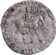 Rare Silver Tetradrachma Coin of  Indo Scythians King of Azes II.