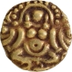 Rare Gold Coin One Eighth Masha of Sallakshana  Varman of Chandellas  of  Jejakabhukti.