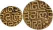 Very Rare Gold Coins of Sallakshana  Varman of Chandellas  of  Jejakabhukti with Goddess Lakshmi.