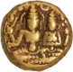 Rare Gold Varaha Coin of Devaraya I of Sangama Dynasty of Vijayanagara Empire.