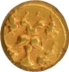 Very Rare Gandaberunda Gold Varaha Coin of Achyutaraya of Tuluva Dynasty.