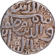 Unlisted date Extremely Rare Silver Tanka Coin of Shams ud din Muzaffar Shah I of Gujarat Sultanate.