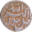  Akbar Silver Rupee Coin of Lahore Mint with Elahi 38 Month Di.