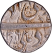 Scarce Jahangir Delhi Mint Silver Rupee Coin of Di Month.