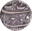 Very Rare Aurangzeb Alamgir Burhanpur Mint  Silver Quarter Rupee Coin.