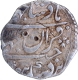 Rare Jahandar Shah, Bahadurgarh Mint, Silver Rupee Coin, Ahad RY.