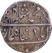 Very Rare Silver One Rupee Coin of Muhammad Shah of Sholapur Mint with Hijri year 1134 and 3 RY.