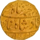 Akbarabad  Mustaqir-ul-Khilafa  Gold Mohur AH 113(8  )/8  RY Coin of Muhammad Shah.