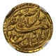 NGC Graded as MS 65 Gold Faruqi Pagoda Coin of Tipu Sultan of Patan (Seringapatan) Mint of Mysore Kingdom.