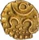 Travancore, Karthika Thirunal Rama Varma (Dharmaraja), Gold Anantharayan Fanam Coin.